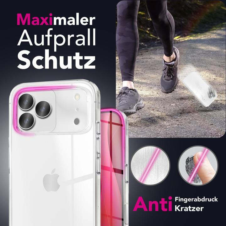Image du produit Nalia Crystal Cover "AirFlex" - Klare Schlanke Silikon Hülle - Clear TPU Phone Case (Apple iPhone 17 Pro)