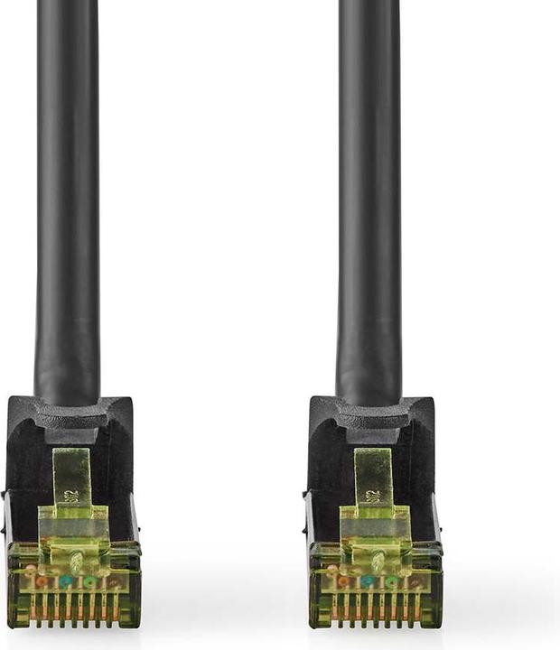 Immagine prodotto Nedis Cavo di rete CAT7 | S/FTP | RJ45 maschio | RJ45 maschio | 0,50 m | Senza strappo | Rotondo | LSZH | (S/FTP, CAT7, 0.50 m)
