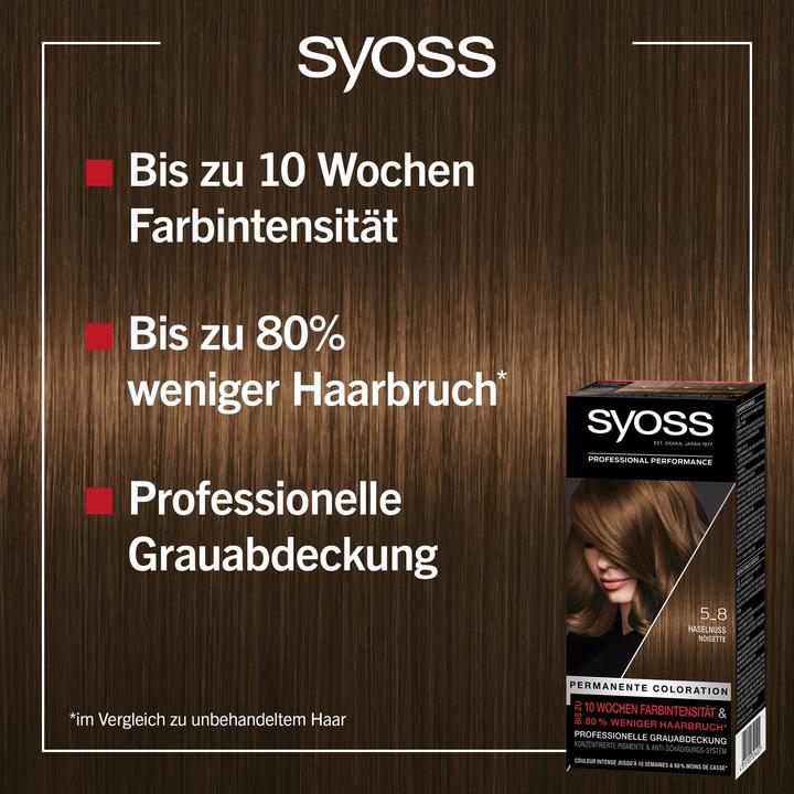 Produktbild Syoss Haarcoloration (5-8 Haselnuss,5-8 Haselnuss)