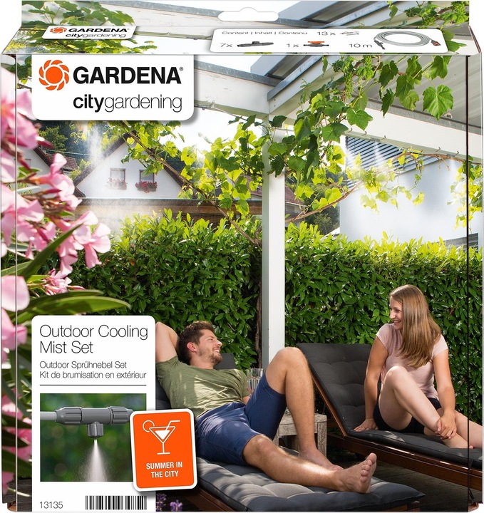 Actual product image Gardena City Gardening Outdoor Spray Mist Set (Drip irrigation set)