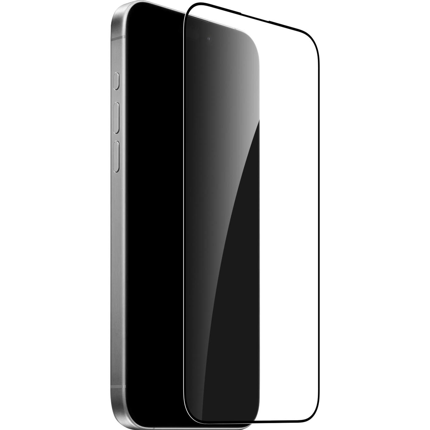 Puro Gehärtetes Glas mit Rahmen mit Applikator für iPhone 16 Plus enthalten (1 Stück, Apple iPhone 16 Plus), Smartphone ...