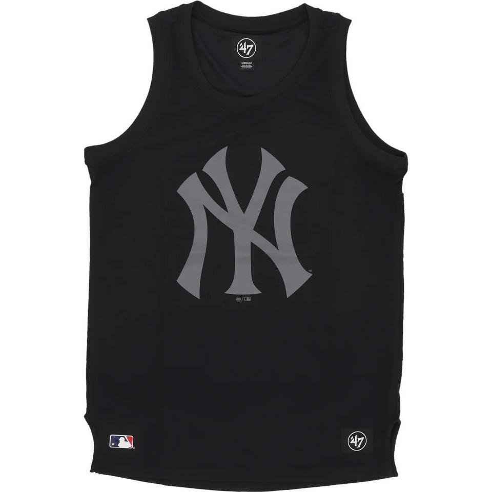Thumbnail - 47 Brand, Herren, Shirt, tanktop new york yankees iprint new city, Schwarz, (M)