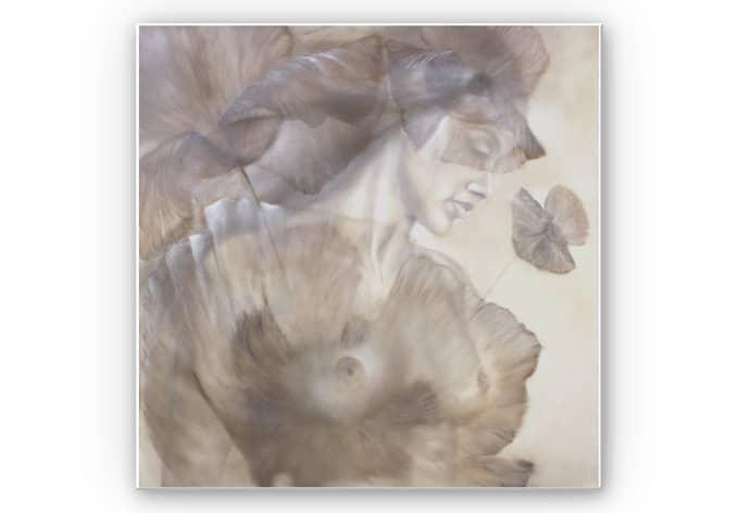 Image du produit Trenddeko Schmucker - Pavot et nu (70 x 70 cm)