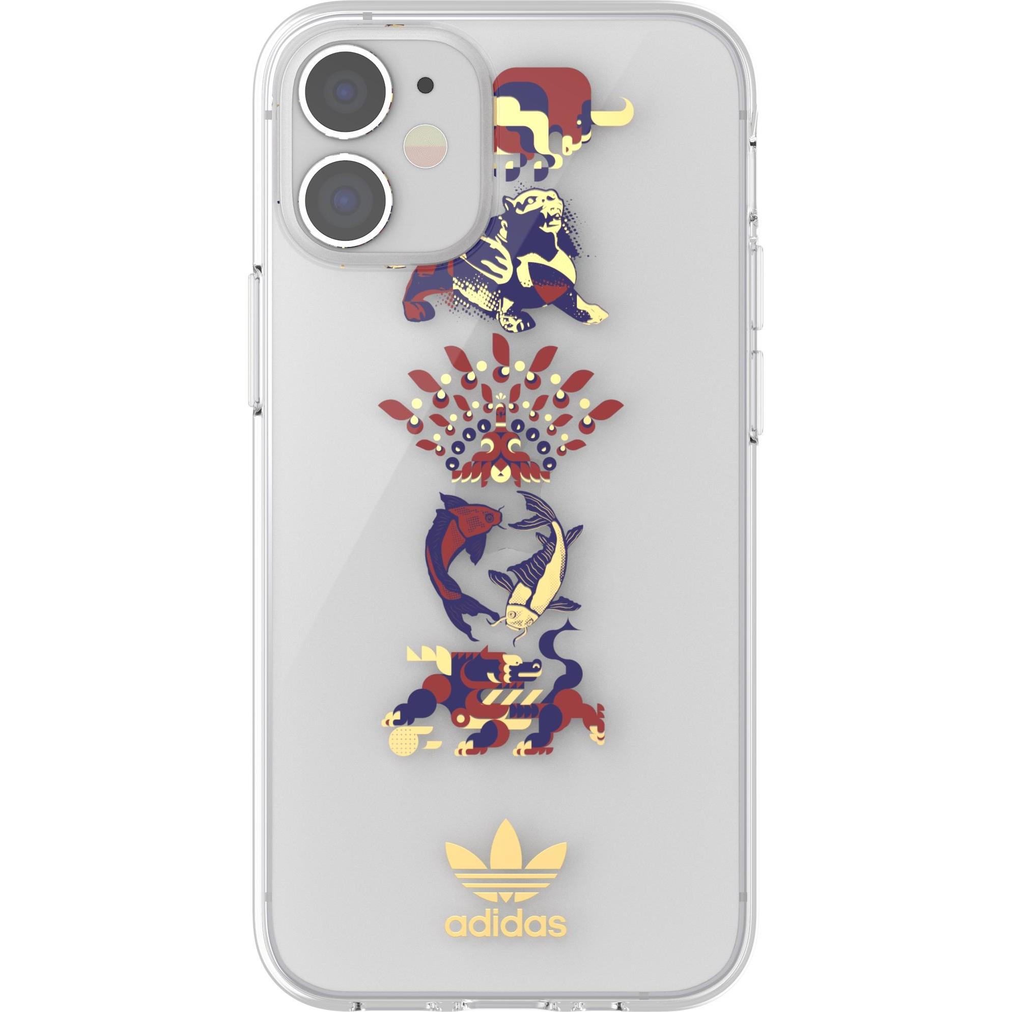 Thumbnail - adidas Clear Case CNY (Apple iPhone 12 mini), Smartphone Hülle, Mehrfarbig