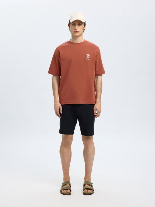 Image du produit Selected Homme Loose Fit Print T-Shirt (XL)