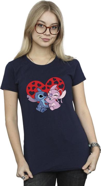 Produktbild Disney Lilo & Stitch Hearts TShirt (XL)