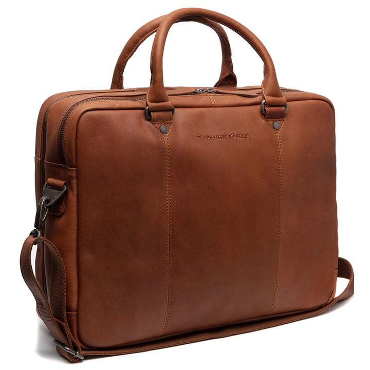 Produktbild The Chesterfield Brand Chesterfield Brand Leren Laptoptas Cognac Boston (17.32")