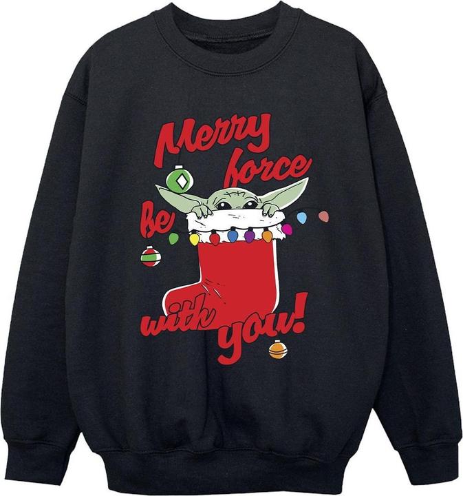 Produktbild Star Wars Merry Force Be With You Sweatshirt Mädchen (128)