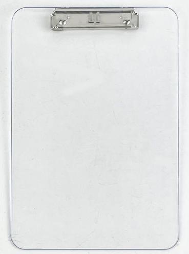 Actual product image Office Depot Clipboard Transparent A4 Polystyrene (22.5 x 31.5 cm)