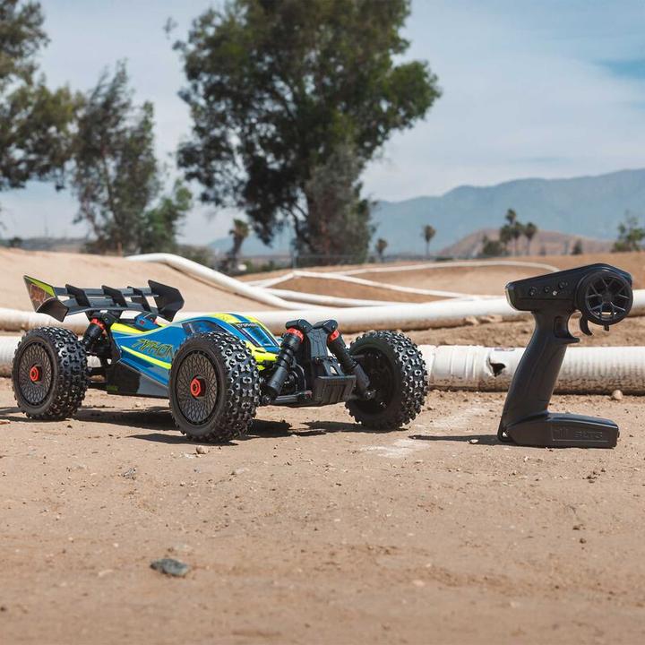 Image du produit Arrma Buggy TYPHON BLX 223S ARTR, 1:8 - Blau (Presque prêt à être conduite)