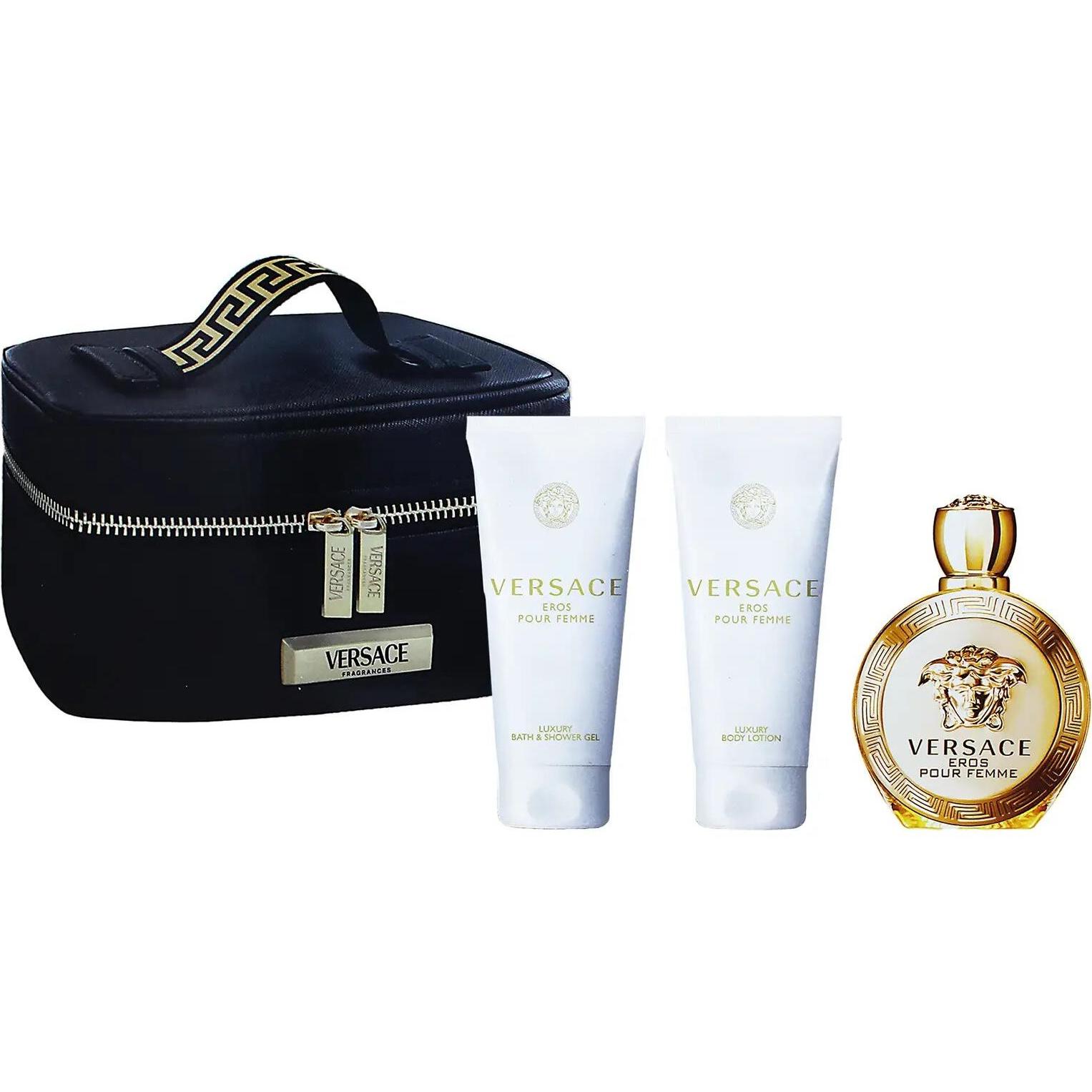 Versace, Set regalo bellezza, Eros Pour Femme (Set di profumi, Set per la cura del corpo)
