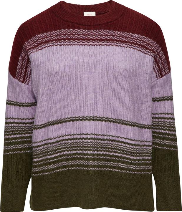 Image du produit S.Oliver Strickpullover Gestreifter Strickpullover im Relaxed Fit (50)