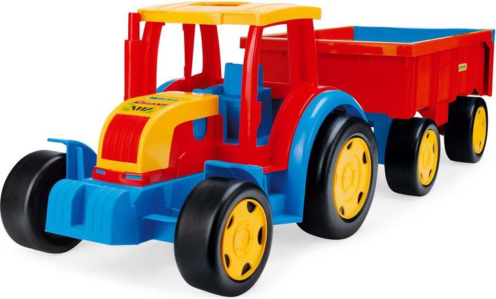 Actual product image Wader Giant tractor with trailer, 102 cm
