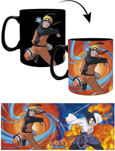Immagine prodotto ABYstyle Naruto Shippuden: Naruto vs. Sasuke - Thermo Effekt (460 ml, 1 x)