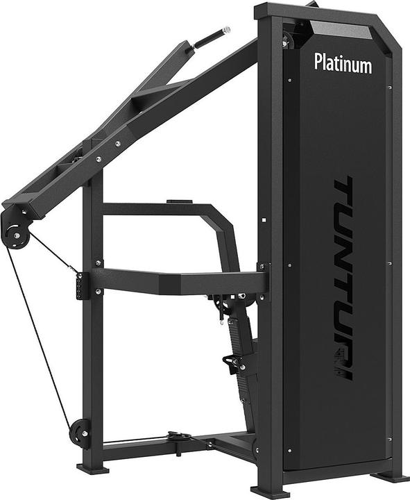 Actual product image Tunturi Platinum lat pull-down weight station with weight stack