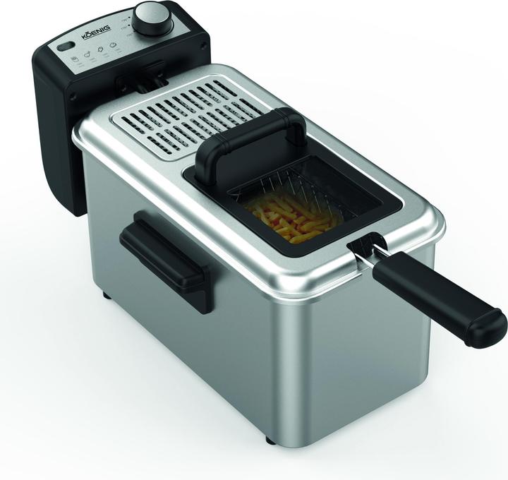 Actual product image Koenig Cold zone deep fryer Inox