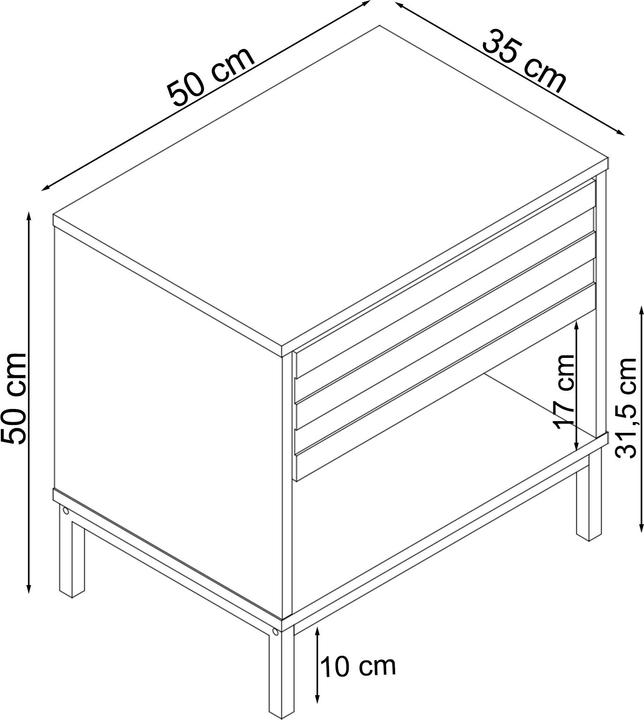 Immagine prodotto Loft 24 Celine (50 x 35 x 50 cm)