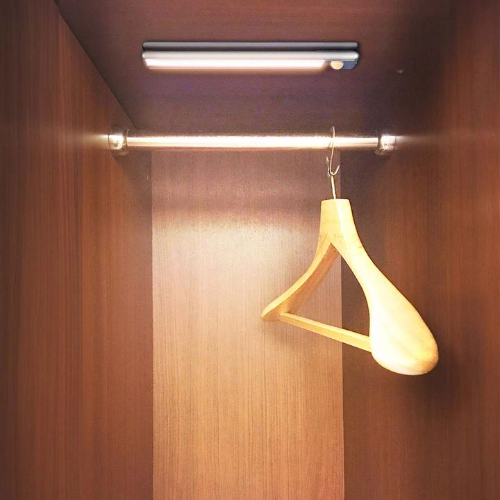 Actual product image Nedis Rechargeable LED light strip with motion sensor (White, 1.40 cm, Indoor)