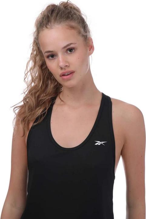 Actual product image Reebok Womens/Ladies Mesh Back Workout Tank Top