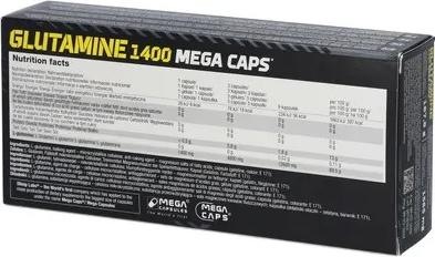 Produktbild Olimp Sport Nutrition Glutamine Mega Caps (120 Caps, 168g) (1 Stück, Kapseln, 187.80 g)