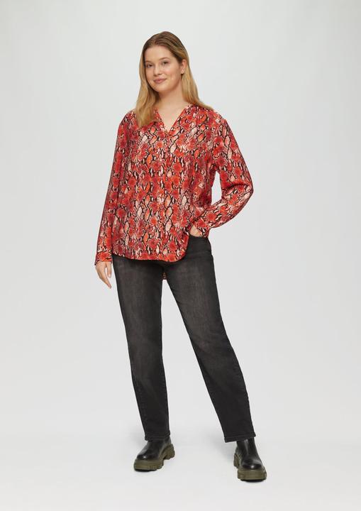 Image du produit S.Oliver Bluse Bluse mit Animal-Print aus Viskosemix (44)