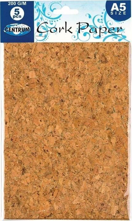 Produktbild Centrum Korkpapier A5 5 Stück 80313 (5x)