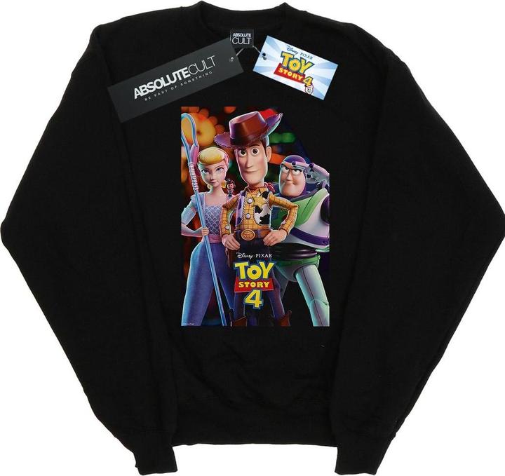 Produktbild Disney Toy Story 4 Buzz Woody And Bo Peep Poster Sweatshirt (S)