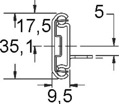 Immagine prodotto Accuride Cuscinetto a sfera parte-estensione Dual 2002