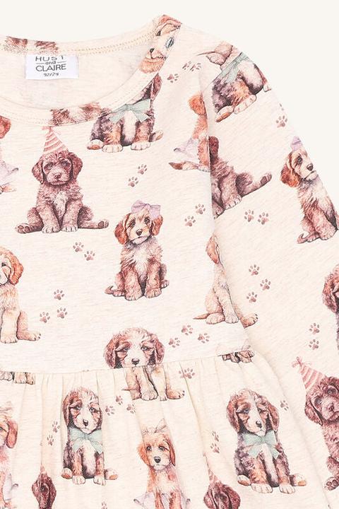 Produktbild Hust and Claire Kleid mit Hundeprint HCDonna (104)