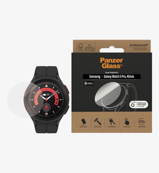 Produktbild PanzerGlass Displayschutz (Galaxy Watch 5 Pro)