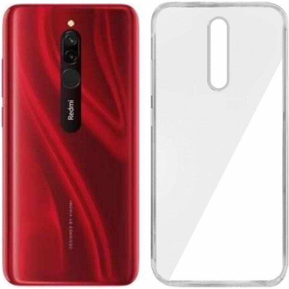 Screenguard Xiaomi Redmi 8 Flexible TPU Clear Case (Xiaomi Redmi 8), Smartphone Hülle, Transparent