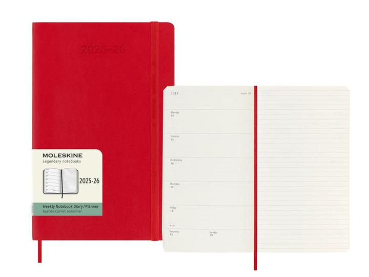 Produktbild Moleskine Wonk (13 x 21 cm, 1 Woche / 1 Seite)
