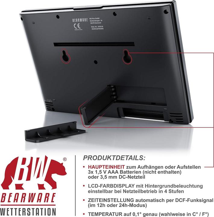 Image du produit CSL Station météo sans fil