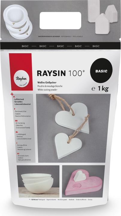 Produktbild Rayher Giepulver Raysin 100, wei, Beutel