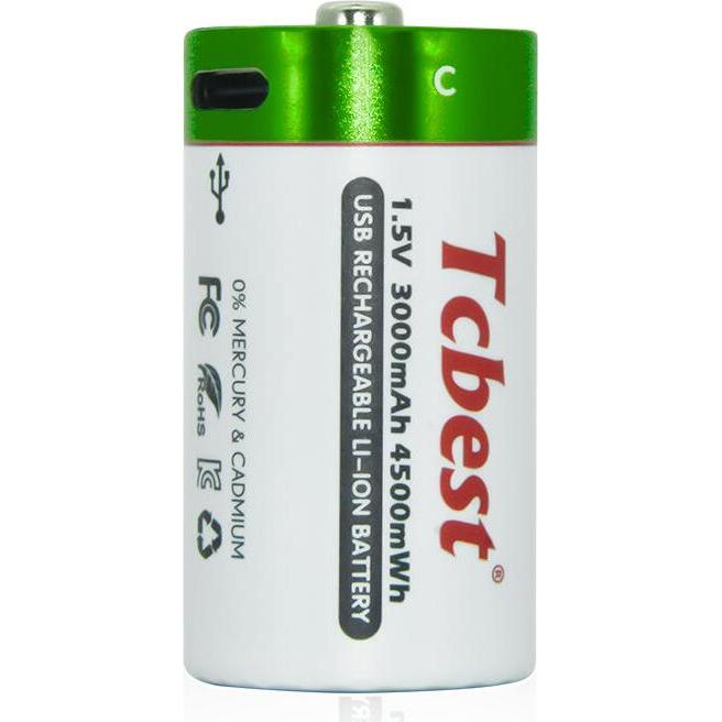 Anker Akumulator Li-ion Bateria C R14 3000 Mah Port Ładowania Usb-c Type-c Tcbest / Usb-c R14 (1 pz., 3000 mAh), Batterie + pile