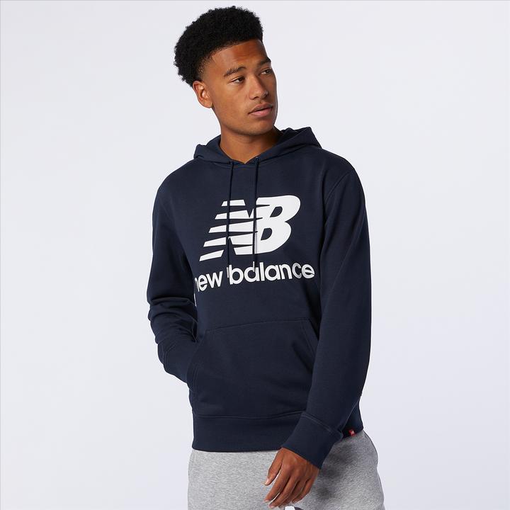 Produktbild New Balance Essentials Stacked Logo PO Hoodie (M)