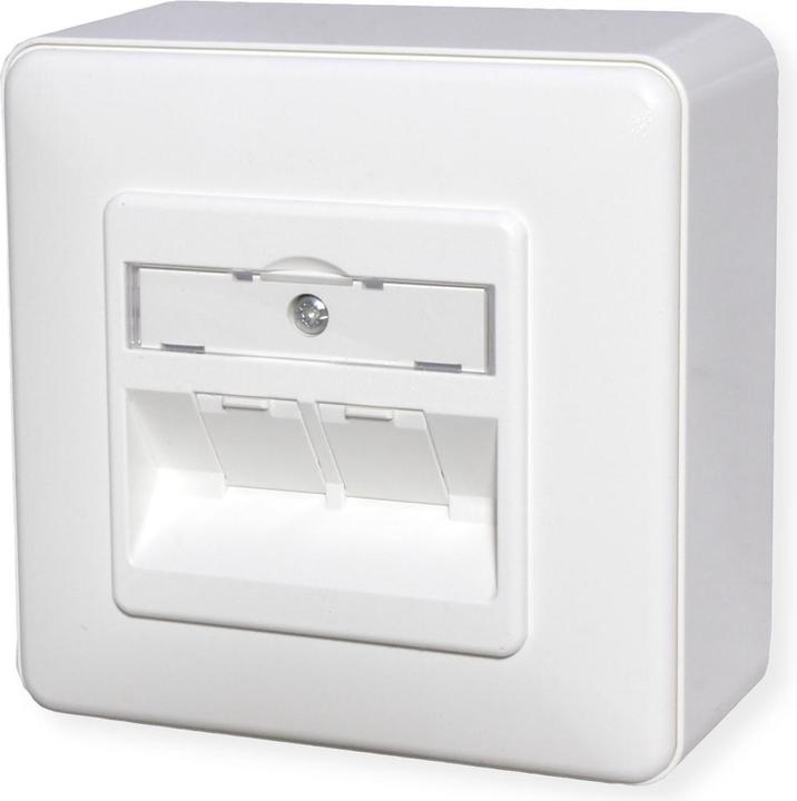 Produktbild Metz Connect E-DAT modul 8/8(8) AP - Wanddose - RJ-45 X 2