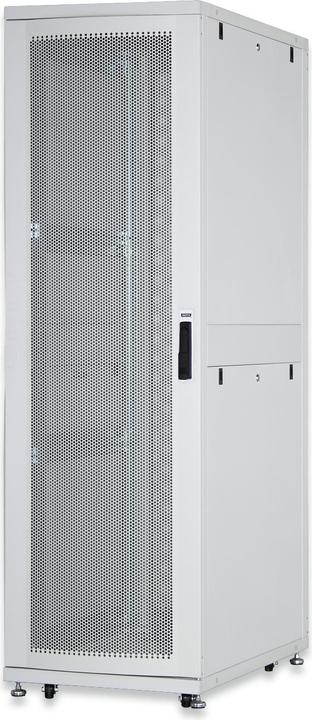 Image du produit Digitus Armoire serveur 48,3cm 19inch 42U gris RAL7035 1970x600x1000mm porte perforée incl.28x c... (42 HE, Rack 19 pouces)