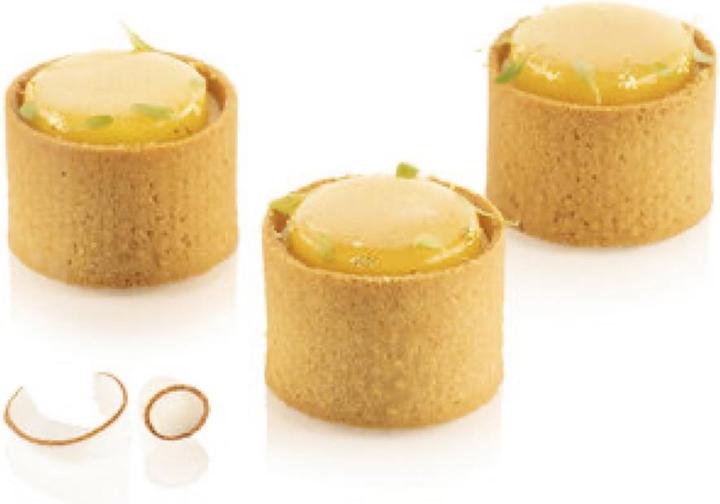 Produktbild Silikomart Cercle à tarte perforé - 5cm (6pcs) (5 cm)