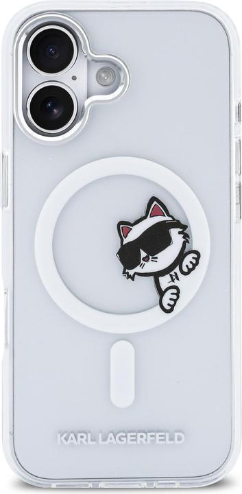 Actual product image Karl Lagerfeld Case IML Peekaboo MagSafe for iPhone 17 transparent (Apple iPhone 17)
