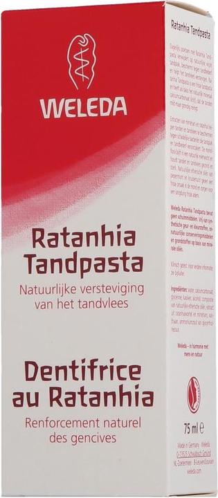 Productafbeelding Weleda Ratanhia tandpasta (75 ml)