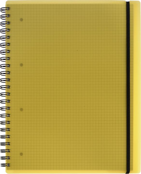 Immagine prodotto Kolma Quaderno Easy A4 a scacchiera giallo (A4, Quadretti, Copertina rigida)