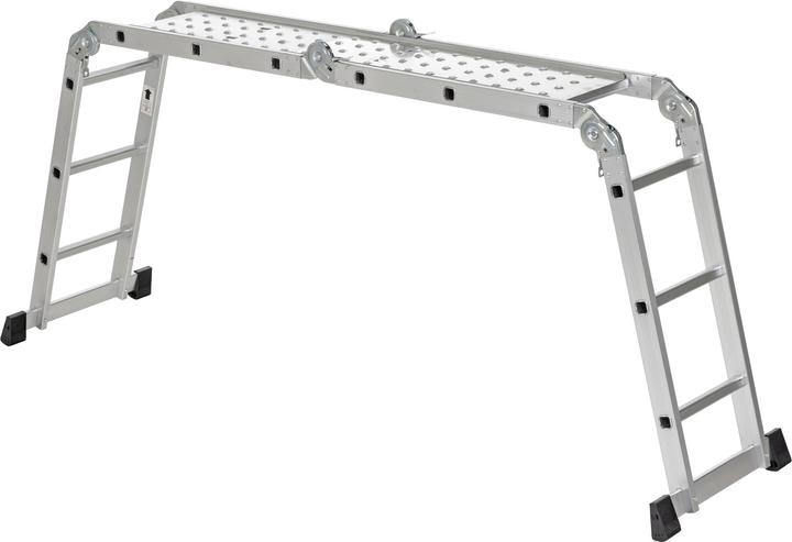 Produktbild Struct Mehrzweckleiter StepUp 4 x 3 Sprossen, Höhe: 103 (Mehrzweckleiter, 103 cm)