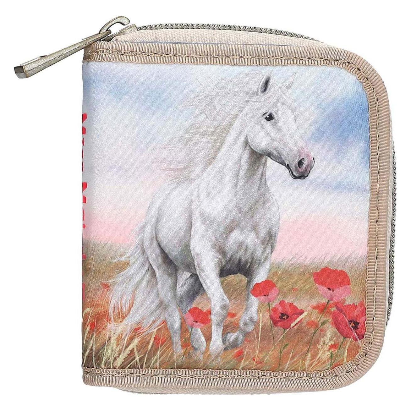 Schmidt Spiele, Damen, Portemonnaie, Miss Melody, Blau, Beige, Mehrfarbig