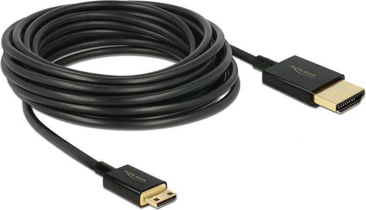 Produktbild Delock HDMI-A/HDMI Mini-C, HDMI-Kabel HDMI Typ A (Standard) HDMI Type C (Mini) (4.50 m, HDMI)