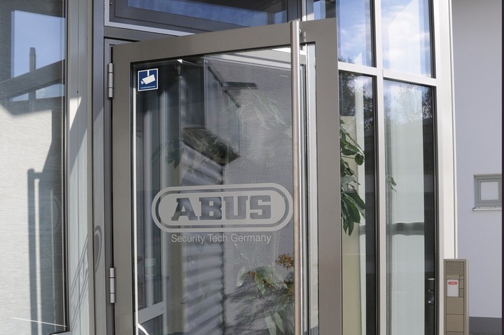 Produktbild Abus Warnaufkleber