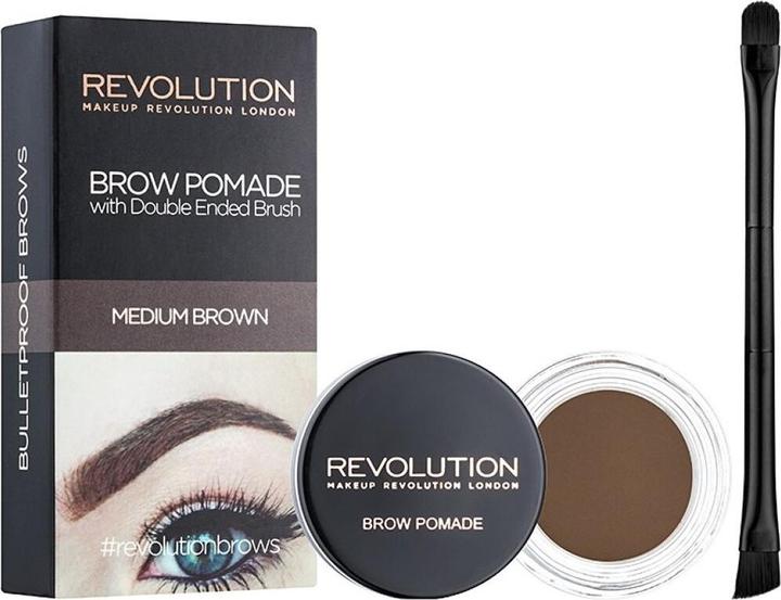 Produktbild Makeup Revolution Brow Pomade (Medium Brown)