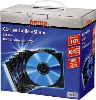 Immagine prodotto Hama 1x100 CD Slimpack a manica vuota