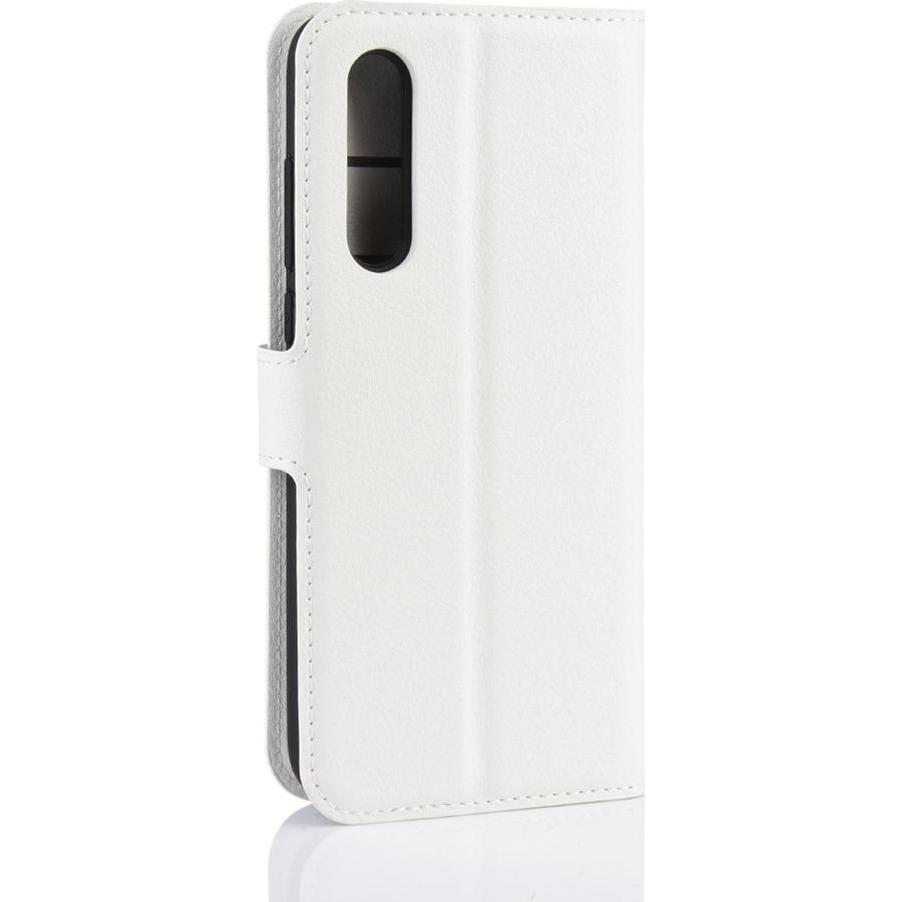 Thumbnail - Cover-Discount Leder Etui Hülle mit Kartenfächern (Xiaomi Mi 9 Lite), Smartphone Hülle, Weiss