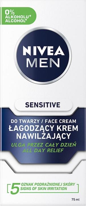 Actual product image NIVEA MEN Men Sensitive Soothing Cream (75 ml, 24h cream)